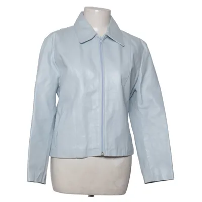 Leren jack (Blauw) van Sister & Sister Leer, Viscose