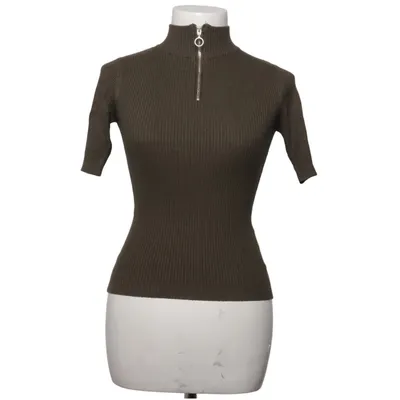 Top (Petrol) van Bershka Knitwear Polyamide, Viscose