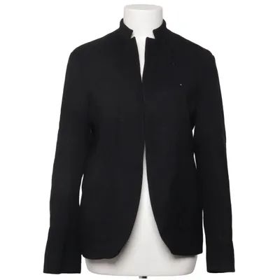 Blazer (Noir) de Jil Sander Polyester, Viscose