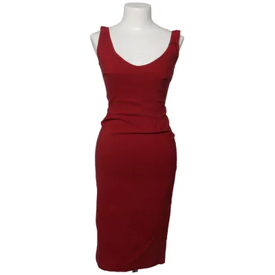Jurk (Rood) van Bettie Page Katoen, Elastaan, Polyamide
