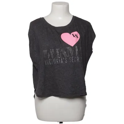 T-shirt (Grå, Rosa) från Victoria's Secret Bomull, Polyester
