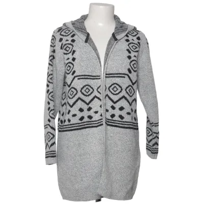 Cardigan (Gray, Black) from One Two & Luxzuz Acrylic, Cotton, Polyester