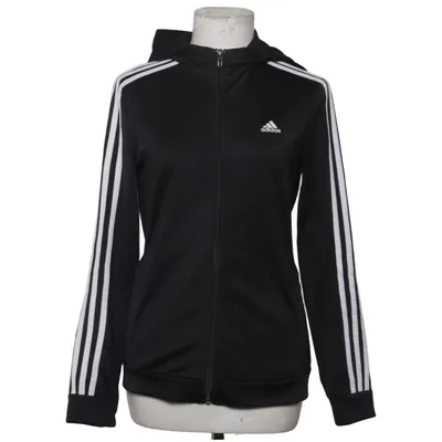 Hoodie (Black, White) from Adidas Polyester