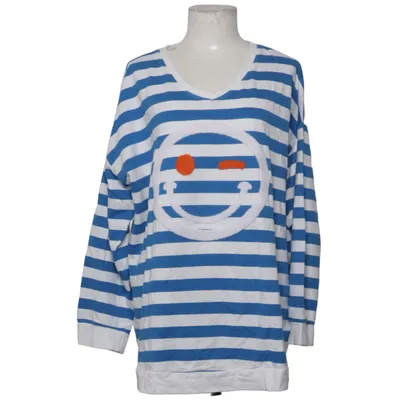 Sweatshirt (Blå, Hvid) fra Angel of Style