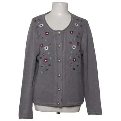Cardigan (Grå) fra Brandl Tracht Akryl, Bomuld