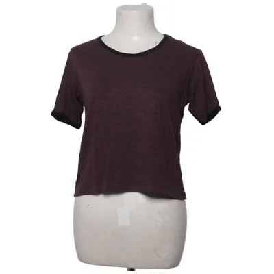 T-shirt (Purple, Black) from Pull & Bear Teen