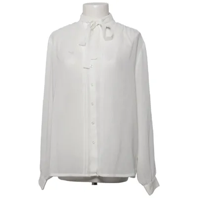Pussy bow blouse (White) from Elise