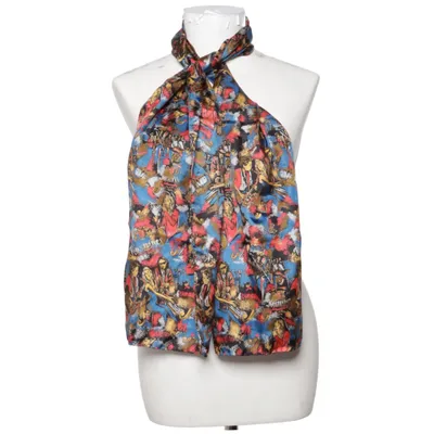 Halsdoek (Blauw, Meerkleurig) van Schwarzmatt Zijde