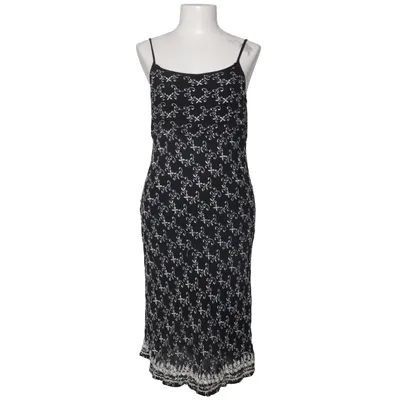 Dress (Black, White) from Scenario Cotton, Viscose
