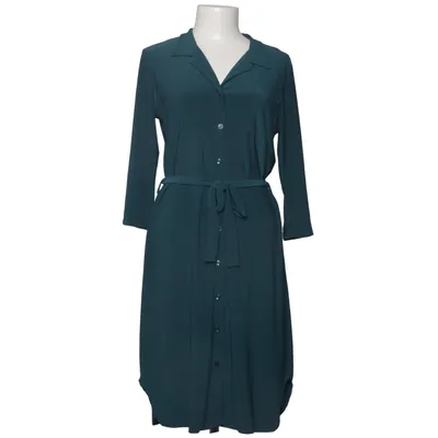Shirt dress (Blue) from Angelle Milan Elastane, Polyester