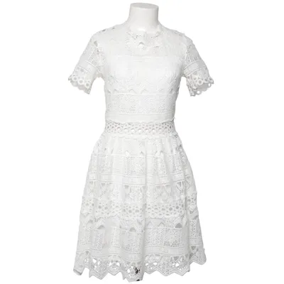 Robe de cocktail (Blanc) de F&P Polyester
