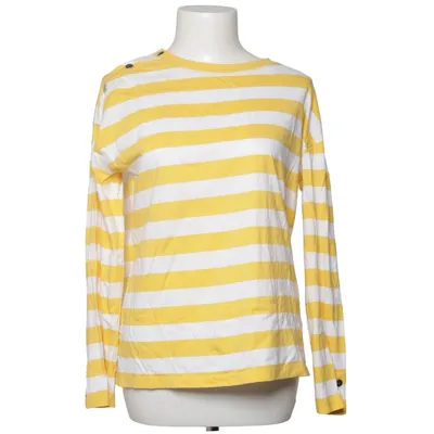 Long sleeve T-shirt (Yellow, White) from ESPRIT Cotton