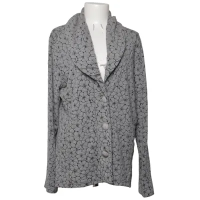 Cardigan (Gray, Black) from Leins' Elastane, Polyester, Viscose