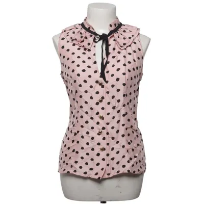 Top (Roze, Zwart) van Luisa Spagnoli Zijde