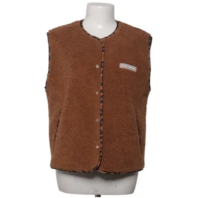 Outer vest (Brown) from Vivi Mari Recycled polyester