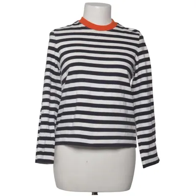 Långärmad t-shirt (Svart, Vit, Orange) från COS Bomull