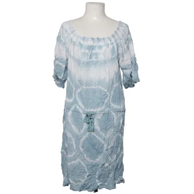 Strandkjole (Blå, Hvid) fra Hot Lava Viscose