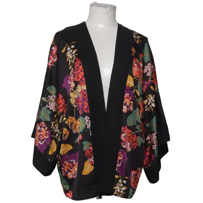 Kimono (Black, Multicolored) from H&M Conscious Collection Recycled polyester