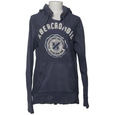Hættetrøje (Blå) fra Abercrombie & Fitch Bomuld, Polyester