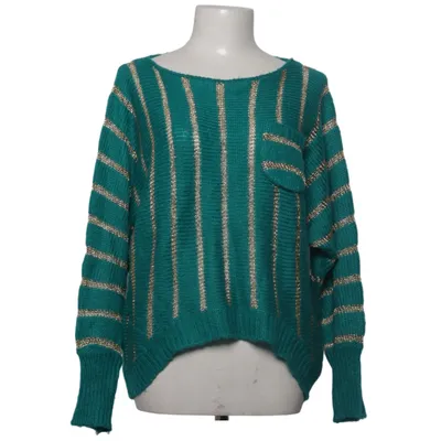 Tröja (Blå, Guldfärgad) från CDC Akryl, Polyester, Ull