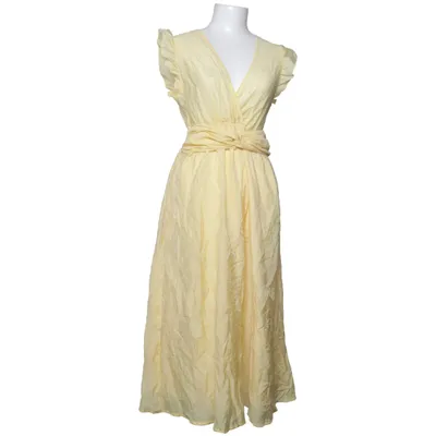 Jurk (Geel) Polyamide, Viscose
