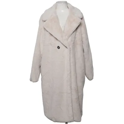 Vinterfrakke (Beige) fra Ichi Polyester
