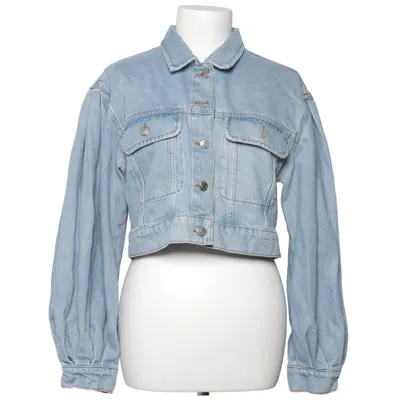 Veste en jean (Bleu) de NA-KD Coton, Polyester