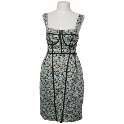 Klänning (Blå, Flerfärgad) från Marks & Spencer Collection Bomull, Elastan, Polyester