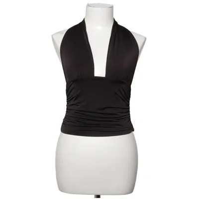Halternecktopp (Svart) från Urban Outfitters Elastan, Polyester