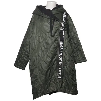 Down coat (Green) from Liebesglück Polyamide, Polyester