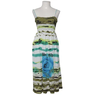 Maxi dress (Green, Blue, White) from Dodo Cotton, Polyester