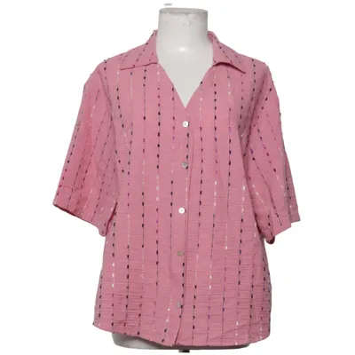 Kurzarmhemd (Pink, Mehrfarbig) von In April 1986 Baumwolle, Polyester