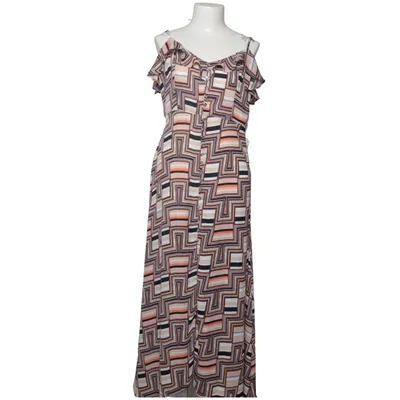 Maxi jurk (Beige, Zwart, Meerkleurig) van Jacky Luxury Polyester