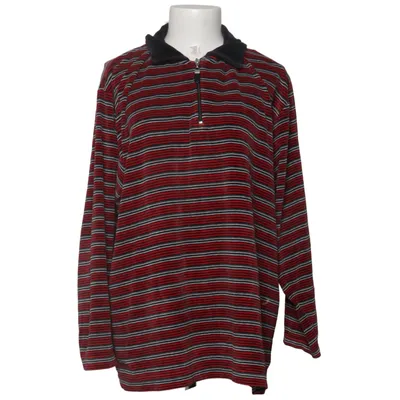 Fleecetrøje (Rød, Sort, Hvid) fra Cecilia Classics Bomuld, Polyester