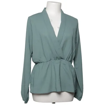 Wrap blouse (Green) from ONLY Polyester