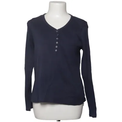Henley T-shirt (Blå) fra OVS Bomuld