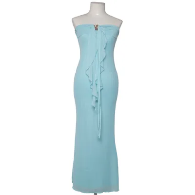 Evening gown (Blue) from Shein Elastane, Polyester