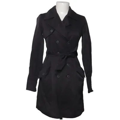Trenchcoat (Svart) från Timeout Brand Bomull, Nylon, Polyester, Viskos