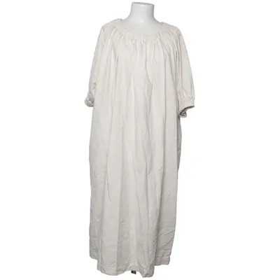 Kjole (Beige) fra By Aylin Koenig Bomuld, Linned, Viscose