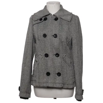 Cabanjacke (Schwarz, Weiß) von QS by S.Oliver Acryl, Polyester, Wolle