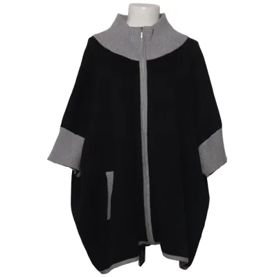 Poncho (Sort, Grå) fra Pfeffinger Polyamid, Polyester, Viscose