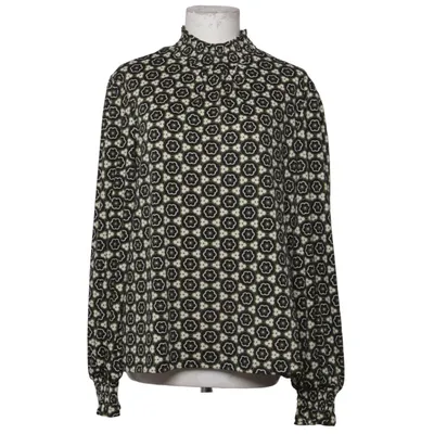 Blouse (Zwart, Groen, Wit) van Jules & Leopold Elastaan, Polyester