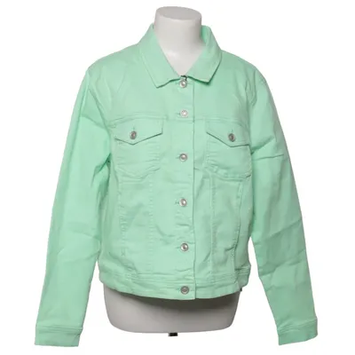 Denimjakke (Carmakoma Denim Jacket) fra ONLY Carmakoma Bomuld, Polyester