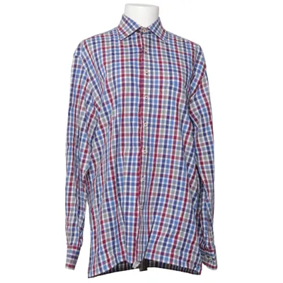 Skjorta (Blå, Röd, Grå, Vit) från Bexleys Man Bomull, Polyester