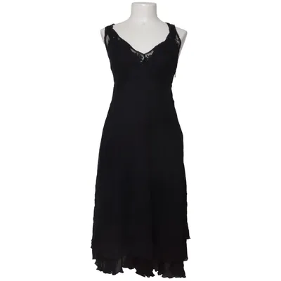 Robe (Noir) de La Redoute Polyester, Soie