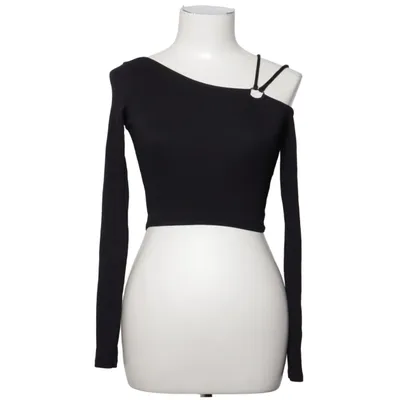 Crop top (Sort) fra Bershka