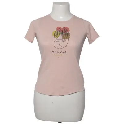 T-shirt (Roze) van Maloja Katoen