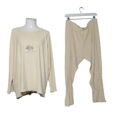 Pyjamasz (Gul) fra Queentex Bomuld, Polyester