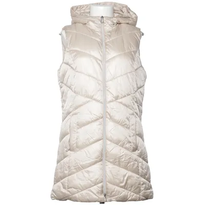 Outer vest (Beige) from Tom Tailor Polyamide, Polyester