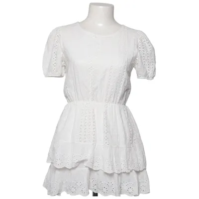 Dress (White) from LVCILIA Cotton, Viscose